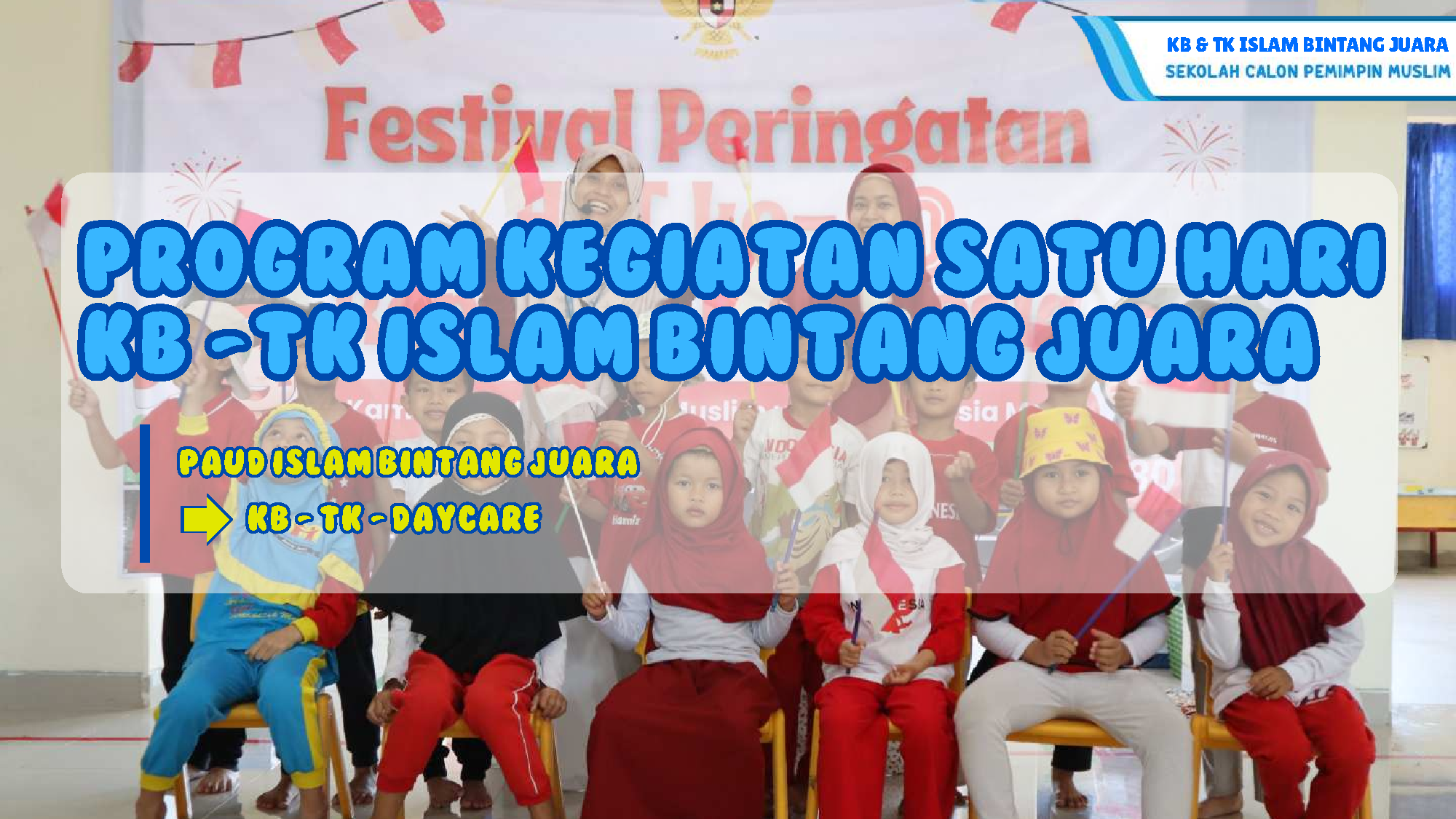 Cover Program Kegiatan KB & TK Islam Bintang Juara