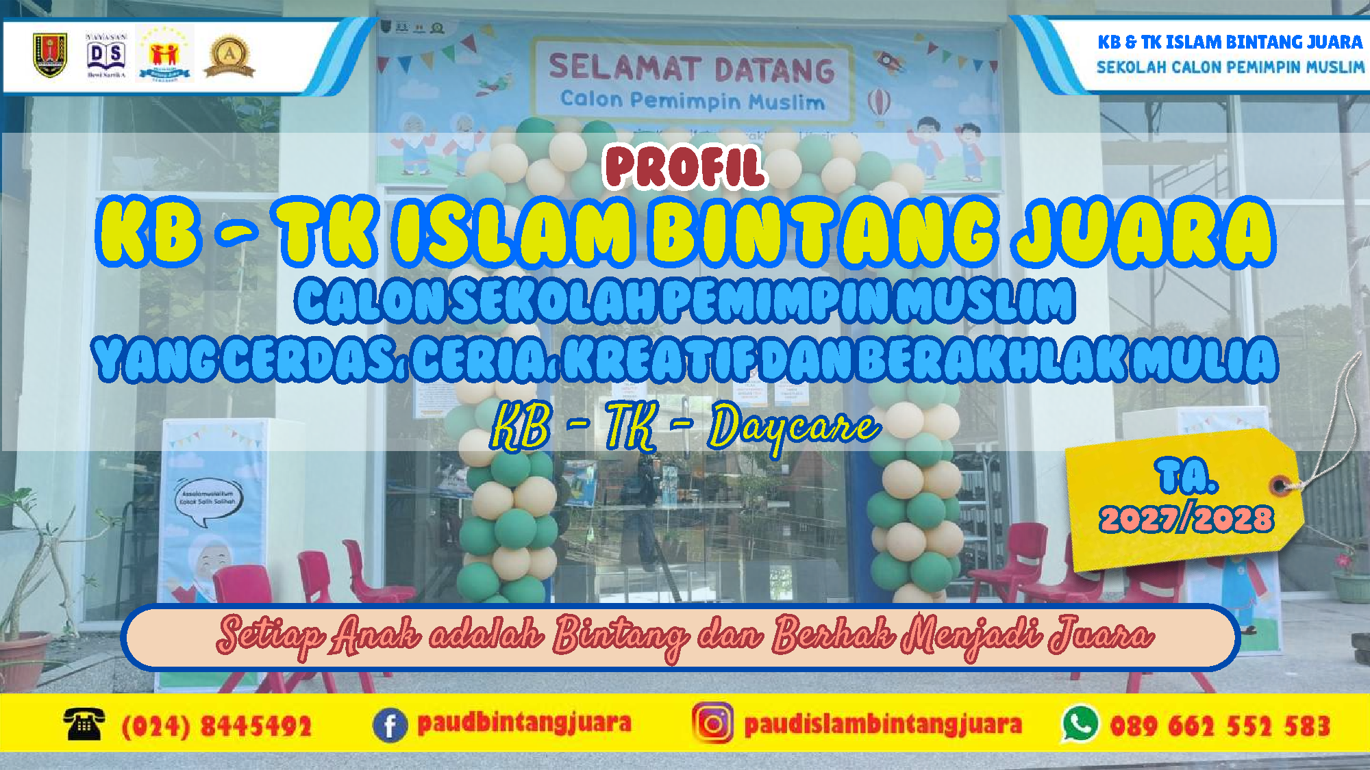 Cover Selayang Pandang PAUD Islam Bintang Juara